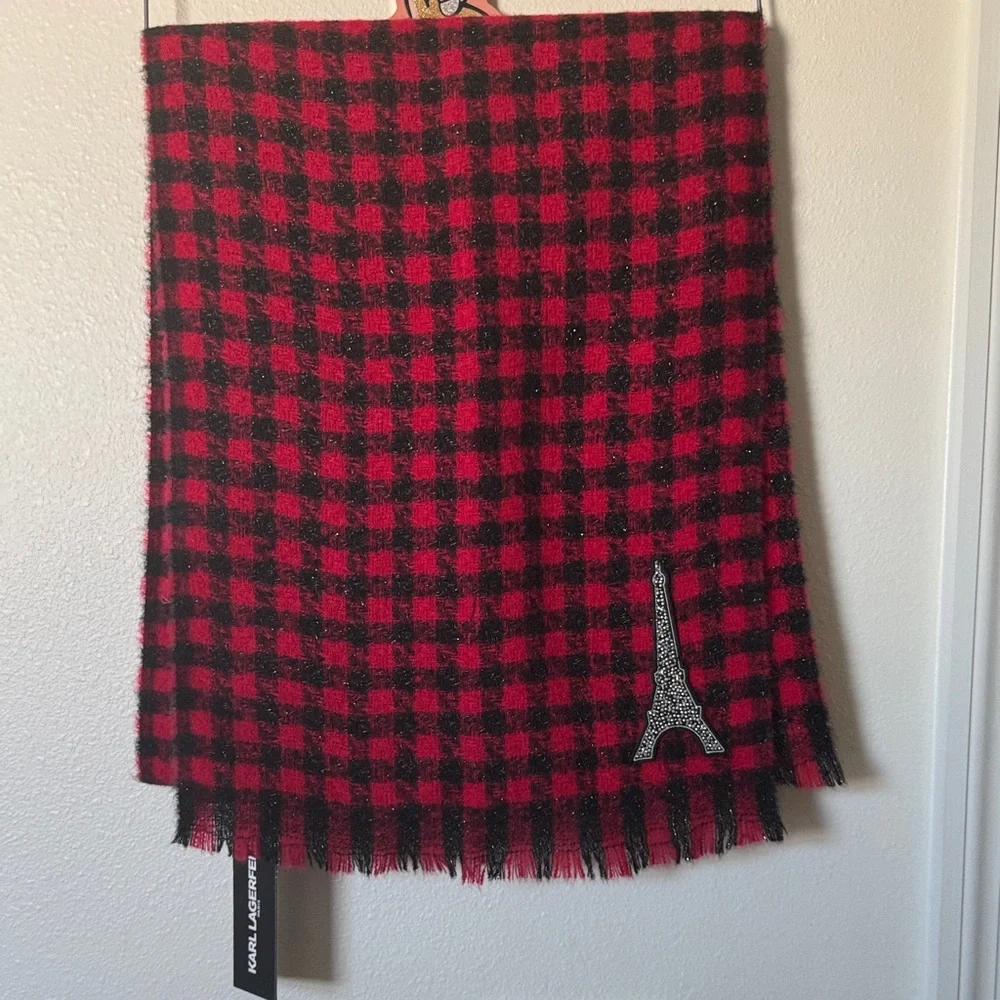 Karl Lagerfeld stylish red